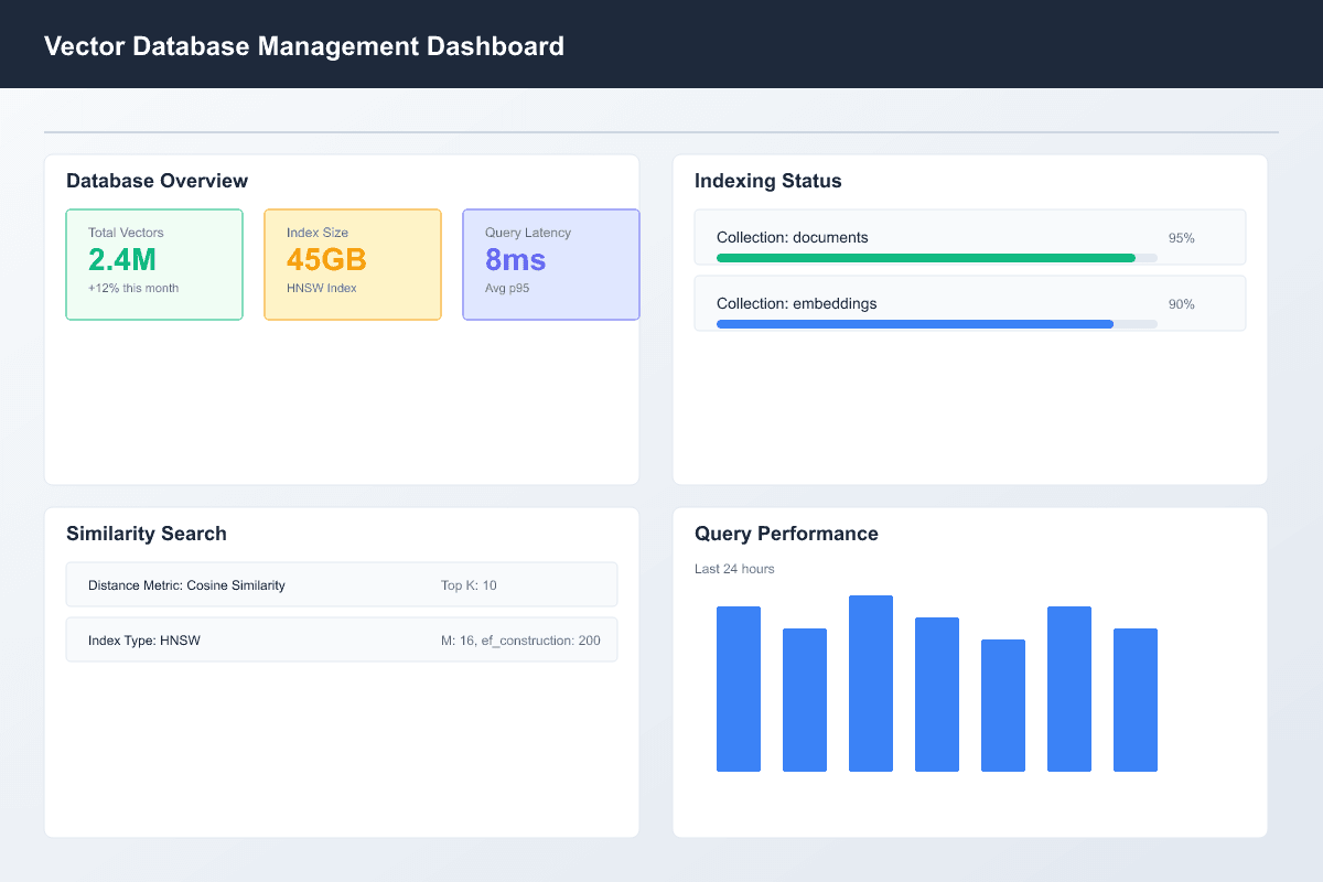 icon related to Vector Database Optimization & Indexing